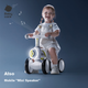 Детский беговел Babycare, четырехколесный самокат-качалка, ходунки без педалей, для детей от 1 до 3 лет, подарок на первый день рождения, розовый, без зеркала. - изображение 8
