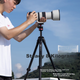 Штатив Ulanzi Qingcong Ying, чорний камінь, з гідравлічною головкою, для DSLR-камер та смартфонів, поворот 360° - зображення 7