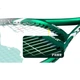 Тенісна ракетка YONEX, композитна, для початківців, SMASH HEAT, зелена, з попередньо натягнутими шнурами, подарунок у комплекті - зображення 3