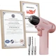 Ручная дрель GREENER Pink Diamond 7.2v для женщин, домашняя дрель-пистолет на литиевой батарее, роторное сверление отверстий 7.2v - изображение 2
