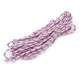 Шнур Paracord для плетіння 2мм 5м смугастий рожевий (79624373) - изображение 1