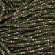 Шнур Paracord для плетіння 2мм 5м смугастий темно-оливковий №2 (79609944) - изображение 3