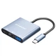 Док-станция ULT-unite FGL1330-1804 3 в 1 Type-C с HDMI 4K60, USB 3.1 и PD 100 Вт, 0.15 м - изображение 9