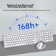 Комплект беспроводной AUSDOM KAM200 Wireless White - изображение 12