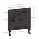 Brateck Beihu Аксесуар для ноутбука Pegboard, Стійка для зберігання на робочому столі без свердління, Настінний органайзер із затискачем для комп'ютерної кімнати та офісного столу, Креативні аксесуари APK20 Кришталево-чорний - изображение 8