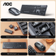 Комплект проводной AOC GKM410 USB Black - изображение 1