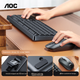 Комплект проводной AOC GKM410 USB Black - изображение 4