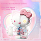 Набор для сборки TOP TOY Sanrio Hello Kitty из переливающегося стекла, большие конструктор с подвижными деталями, детская игрушка, подарок на день рождения для девочек. - зображення 5