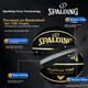Баскетбольный мяч SPALDING, для использования в помещении и на открытом воздухе, пыле- и полиуретановый материал, влагопоглощающая, износостойкая, нескользящая поверхность, размер 7, артикул 77-995Y - изображение 6