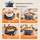 Электрокастрюля Midea Hot Pot IH быстрого закипания, 6.5 л, съемная, HGE22BF2809 - изображение 5
