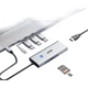 Док-станция расширения Acer Type-C 7-дюймового USB 3.0-хаба HDMI 60 Гц, совместимая с MacBook, ноутбуками и планшетами Huawei, конвертер с адаптером для считывания карт памяти - изображение 1