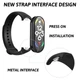 Ремешок Metall-Silicone с металлическим креплением для Xiaomi Mi Band 8/8 NFC, Mi Band 9, Mi Band 10 Original Design Ivory White - изображение 3