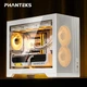 Корпус для настольного компьютера PHANTEKS XT M3 Mini Whirlwind MATX белого цвета с боковой панелью охлаждения (поддержка водяного охлаждения 360 мм / крышка для кабелей / поддержка задней панели ввода/вывода / Type-C) - изображение 4