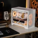 Корпус для настольного компьютера PHANTEKS XT M3 Mini Whirlwind MATX белого цвета с боковой панелью охлаждения (поддержка водяного охлаждения 360 мм / крышка для кабелей / поддержка задней панели ввода/вывода / Type-C) - изображение 5