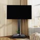 Мобильная подставка для телевизора CABTE TV Cart, напольное крепление для телевизоров диагональю 32/43/55/65/75 дюймов. - изображение 7