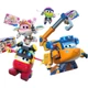 Ігровий набір AULDEY Super Wings Transforming Robot Repairman Dali Engineering Set, іграшка для рольових ігор для хлопчиків і дівчаток, подарунок на день народження. - зображення 2