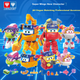 Ігровий набір AULDEY Super Wings Transforming Robot Scientist Cool Ricer Research Kit, ідеально підходить для рольових ігор хлопчиків і дівчаток, відмінний подарунок на день народження. - зображення 8