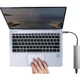Адаптер ThinkPad Lenovo Type-C для Ethernet RJ45 Gigabit Network Port Converter USB-C Hub Splitter Розширювальний кабель для ноутбука Док-станція LRC3 - изображение 2