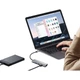 Адаптер ThinkPad Lenovo Type-C для Ethernet RJ45 Gigabit Network Port Converter USB-C Hub Splitter Розширювальний кабель для ноутбука Док-станція LRC3 - изображение 3