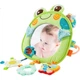 Подвесное украшение Jollybaby Baby, игрушечная машинка для детского автокресла, зеркало для наблюдения за ребенком в автомобиле, забавное автомобильное зеркало в виде обнимающей лягушки. - изображение 2