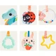 Подвесное украшение Jollybaby Baby, игрушечная машинка для детского автокресла, зеркало для наблюдения за ребенком в автомобиле, забавное автомобильное зеркало в виде обнимающей лягушки. - изображение 3