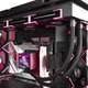 Aigo Starlight S12 чорний, з одним ARGB світловим ефектом та захистом від листя, синхронізація світла 5V 3-контактний, магнітний вентилятор 12 см у корпусі з будівельними блоками - изображение 3