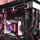 Aigo Starlight S12 чорний, з одним ARGB світловим ефектом та захистом від листя, синхронізація світла 5V 3-контактний, магнітний вентилятор 12 см у корпусі з будівельними блоками - изображение 4