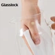 Скляний глечик GLASSLOCK, високоміцне боросилікатне скло, заварювач чаю, термостійкий глечик для холодної води, чайник для домашнього використання, скляна чашка для соку, 1,1 л - зображення 10