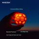 М'яч-стрибунець WABOBA Moon Ball світний, темно-синій - зображення 7