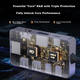 Хаб ULT-unite Type-C - Gigabit Ethernet 8-в-1, три дисплеї, HDMI/DP - зображення 7