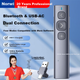 Указка лазерная Nuowei N95 Plus BLE Bluetooth Page Turner аккумуляторная, презентер - изображение 2