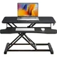 Столик для ноутбука/монітора Mryc 80 см пневматичний Black - зображення 2