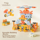 Конструктор YEEHOO Creative Builder м'який силіконовий 106 деталей - зображення 2