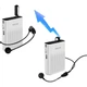 Бездротова гарнітура-мікрофон PHILIPS SBM129 UHF для вчителів, гідів, продавців-консультантів, проведення зустрічей, портативних виступів та використання у вуличних торгових точках - зображення 3