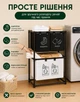Корзина для белья для хранения грязной одежды корзина сортировочная белая 97*57*28см - изображение 5