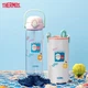 Пляшка для води THERMOS з тритану, для дітей молодшого шкільного віку, з трубочкою, для дитячого садка, для малюків, 400 мл, рожева - зображення 4