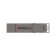 Флеш-накопичувач Thinkplus Lenovo 256 ГБ із двома інтерфейсами для телефону та комп'ютера, швидкість читання до 1000 МБ/с, металевий USB-накопичувач великої ємності TU280Pro - зображення 4