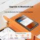 MP3/MP4-плеер FAMUE BF61 с Wi-Fi доступом в интернет, 4+128 ГБ ОЗУ, воспроизведение MP5-музыки без потерь, Android 14, Bluetooth-динамик, устройство для чтения видео и электронных книг. - зображення 6