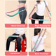 М'яке пружинне обруче Duweike Hula Hoop зважене доросле кільце для формування фігури для дітей початкової школи фітнес-вправи 3 Jin з безкоштовним поясом для підтримки талії - изображение 6