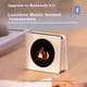 Bluetooth-колонка ONEFIRE с плавающим дисплеем текста песен, домашняя аудиосистема для дома, подарок на день рождения для мужчин и женщин, высококачественная практичная нишевая модель с превосходным качеством звука, компактный настольный аксессуар. - изображение 5