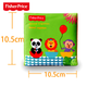 Книжки тканевые Fisher-Price для малышей, набор 6 шт, цифры и фигуры - изображение 8