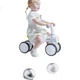 Детский беговел Babycare, четырехколесный самокат-качалка, ходунки без педалей, для детей от 1 до 3 лет, подарок на первый день рождения, розовый, без зеркала. - изображение 2