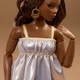 Лялька Барбі Шатенка Базова Модель 09 Barbie Signature Basics Model 09 with Brunette Hair Mattel JJX28 - зображення 4