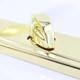 Ручка на планці Comit 119/009 (200 * 40mm) 72мм полірована латунь WC (7466) 4708 - изображение 4