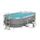Каркасный бассейн Bestway 56620 Ultra Frame Rectangular 424×250×100 см с фильтр-насосом и лестницей (IND-56620) - изображение 3