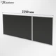 Магнітна крейдяна дошка ТСО графітова 3-поверхнева 100×225 см - изображение 2