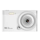 Цифровая фотокамера Q10 LCD 2.7K, Digital Zoom 16x, 48Mp, 4GB to 128GB TF Белый 58101-2 - изображение 1