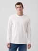 Лонгслів чоловічий GAP 659009543 XL Білий (1159863009) - зображення 1