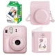 Подарунковий набір Fujifilm Instax Mini 12 Blossom Pink (Рожевий) / Камера + Чохол + Альбом 64 фото + 20 знімків / Summer Set 2026 - зображення 1