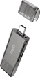 Кардрідер Hoco HB39 USB/Type-C 3.0 high-speed card reader Metal Gray (6942007604819) - зображення 3